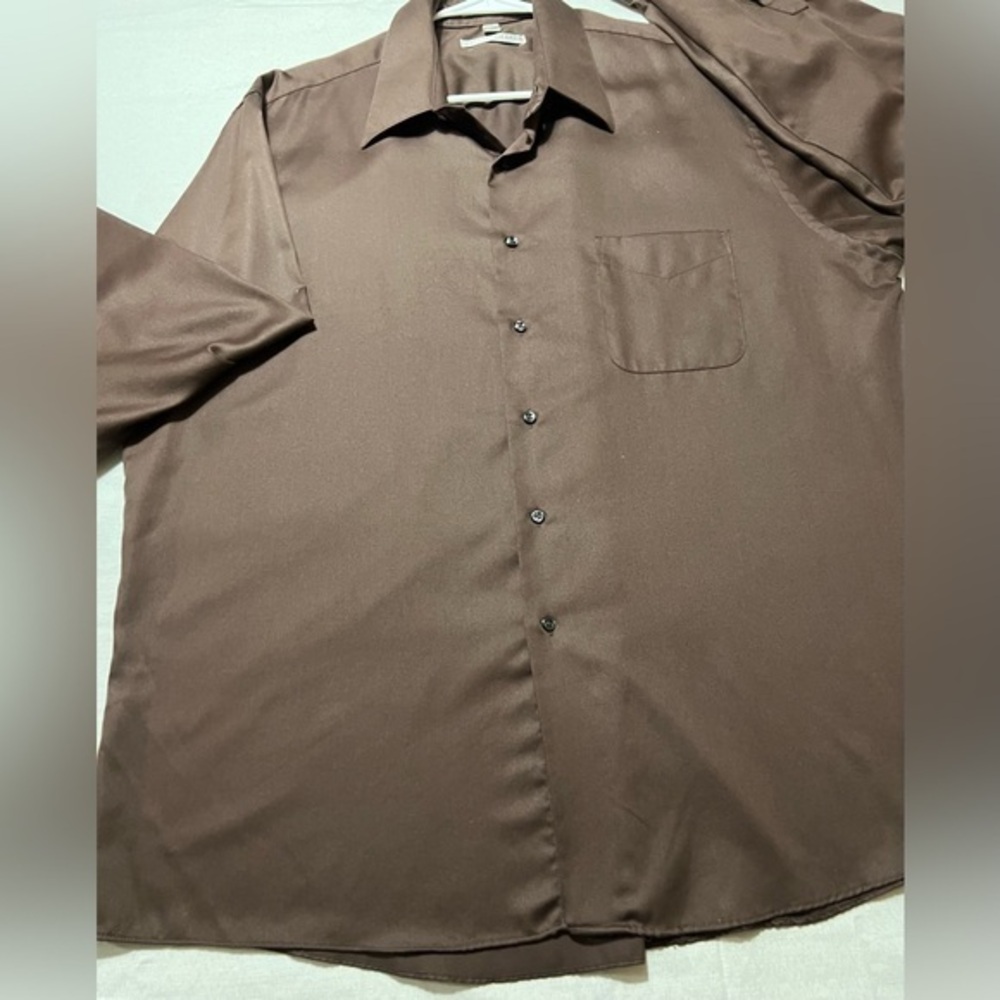Geoffrey Beene men’s bottom down long sleeve shirt, XXL
